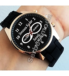 Spectrum Kişiye Özel Bayan Kol Saati - Özel Tasarım Resimli Hediye - Doğum Günü ve Özel Günler İçin Mükemmel Seçenek